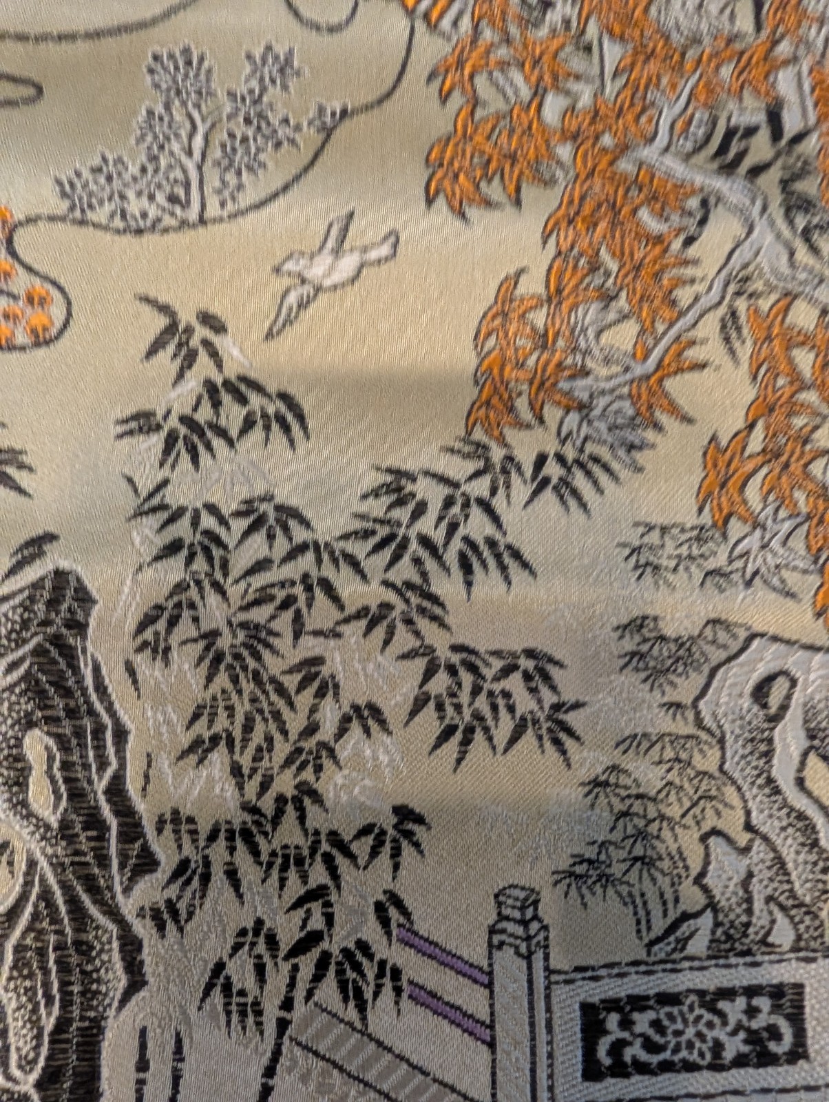 EXCELLENT Vintage 100 Children Playing Chinese Brocade Silk Tapestry Embroidered