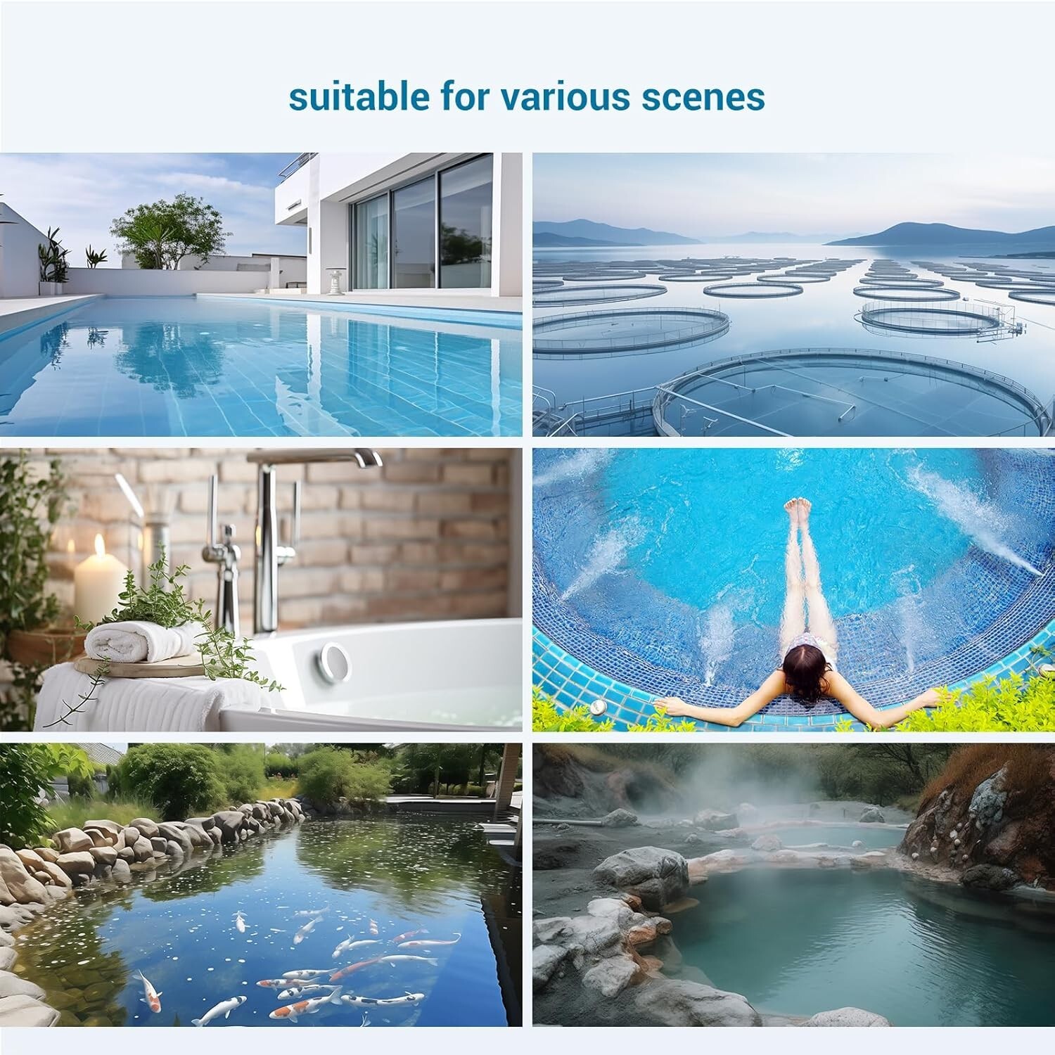 Wireless Pool Thermometer Spa Temperature Gauge Tester Swimming Pond Waterproof