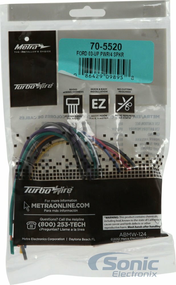 Metra 95-5812 Double-Din Car Stereo Radio Install Dash Kit for Ford 2004-2011