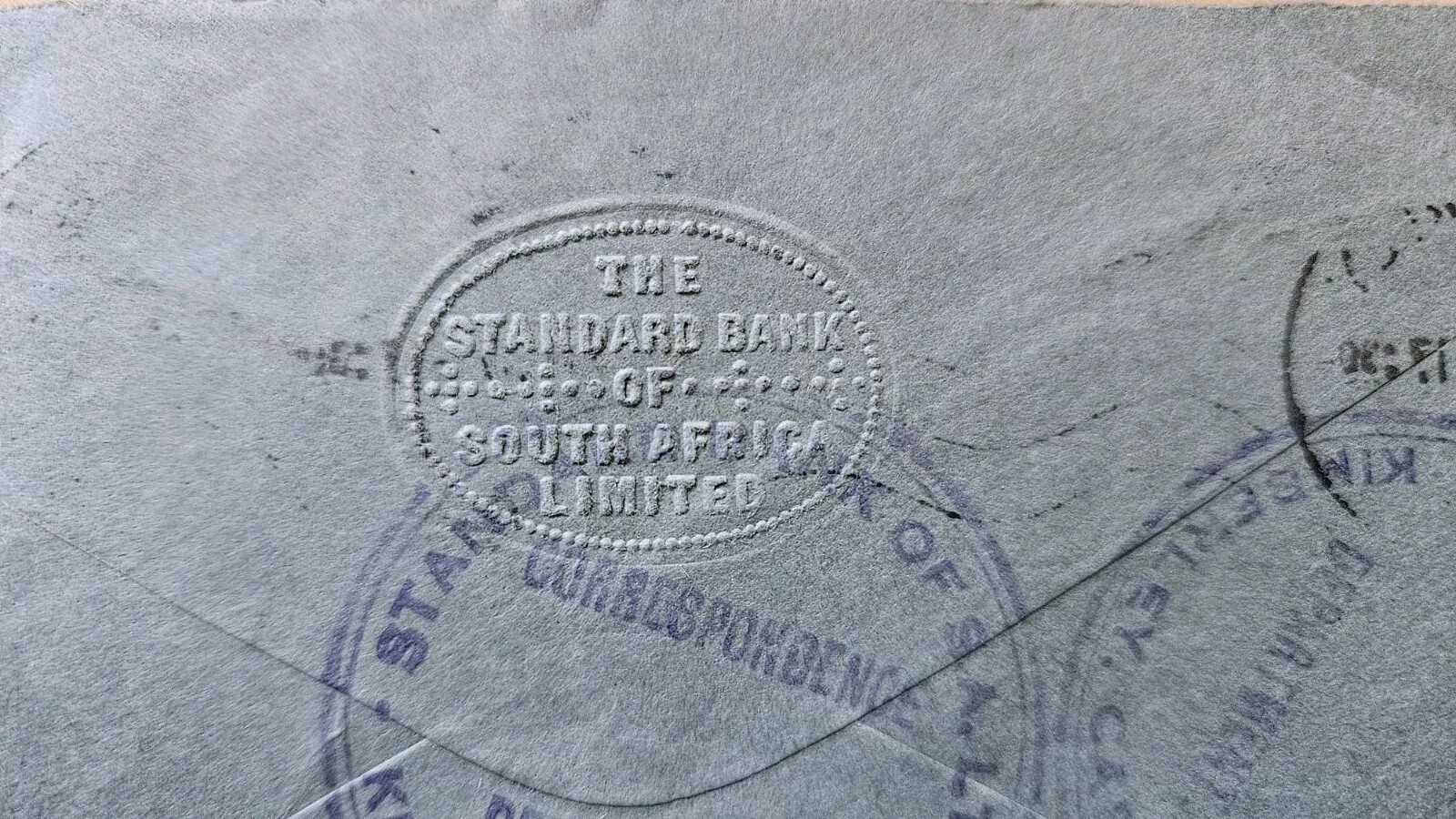 1937 South Africa to USA cover 1d posted Kimberley to Ft. Madison, Iowa