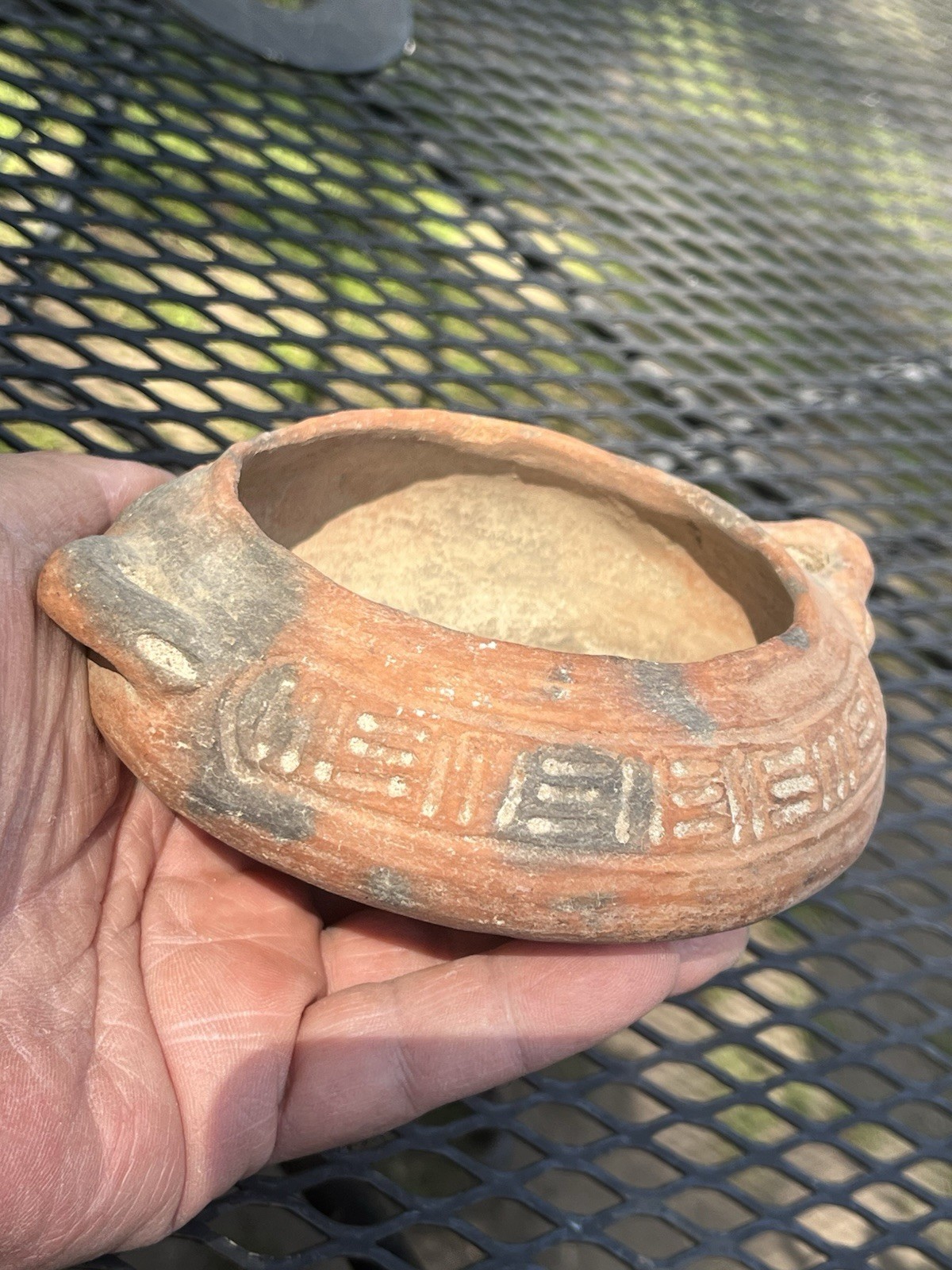 Taino Pottery Bowl PreColumbian Ancient Artifact Arawak Caribe Mayan