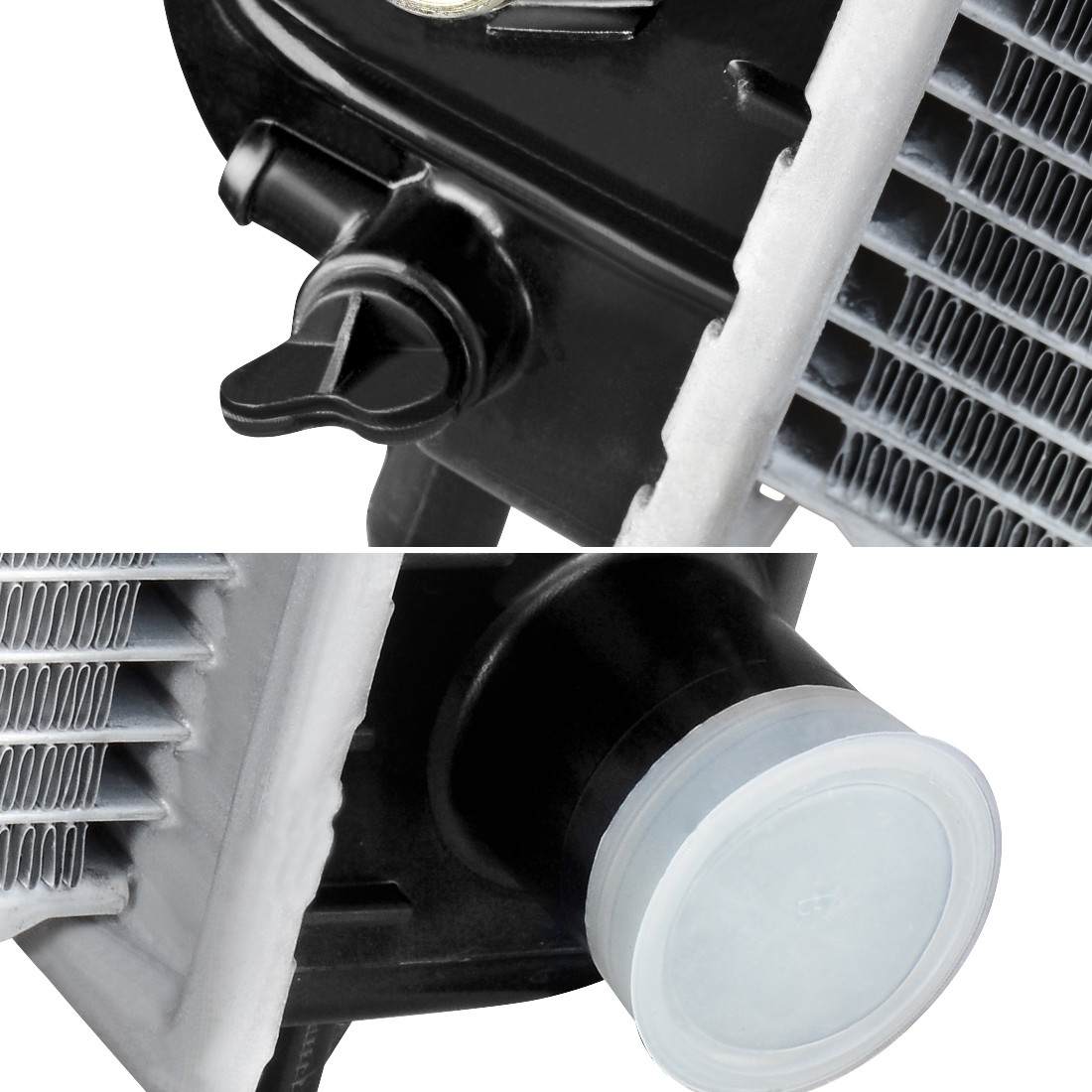 2370 34'' Radiator for For Chevy Silverado 1500 2500 Suburban Tahoe 4.8 5.3 6.0L