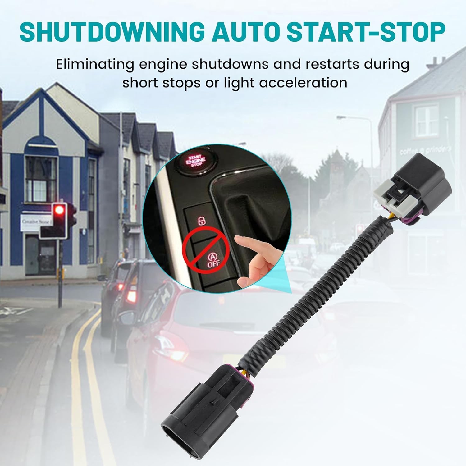 Auto Start Stop Harness Disable/Delete/Eliminator For Chevy Equinox Malibu Cruze