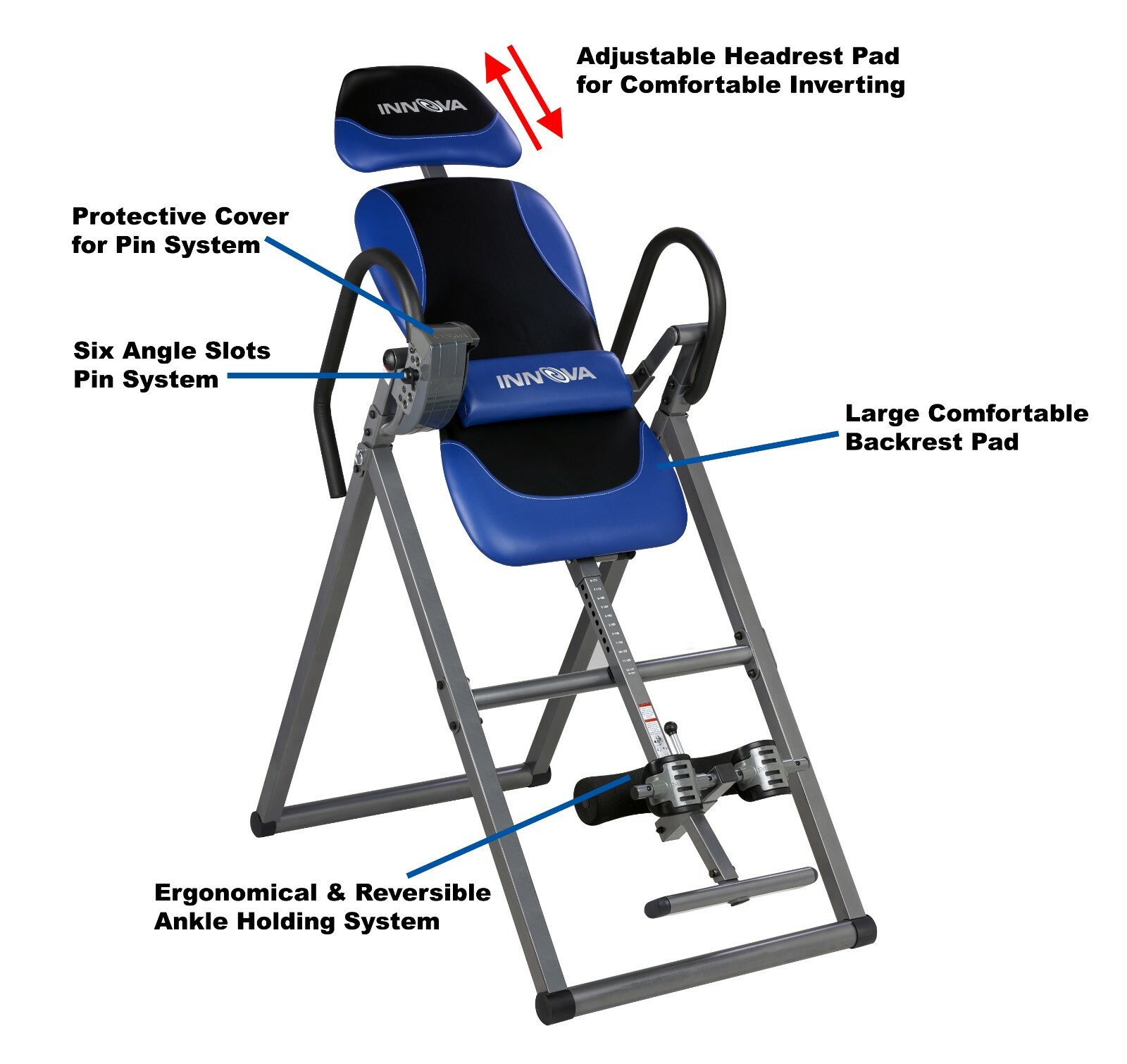 Inversion Table Back Therapy Fitness Pain Hang Gravity Relief Heavy Duty New