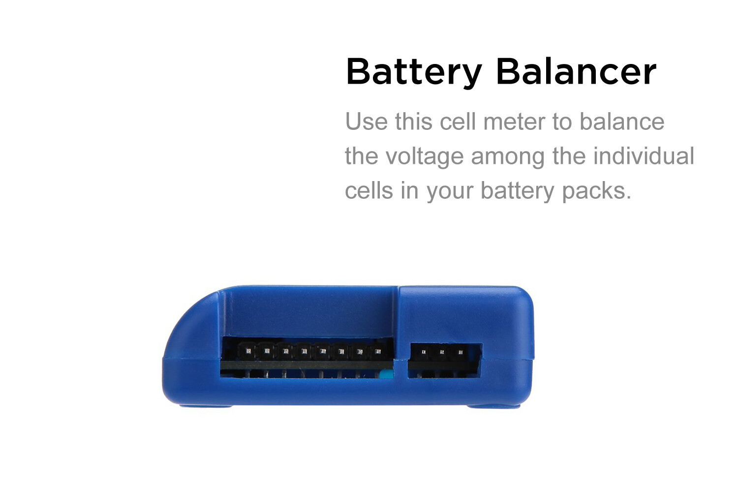 RC CellMeter Digital Battery Checker Voltage Tester for LiPo Li-ion NiMH Nicd