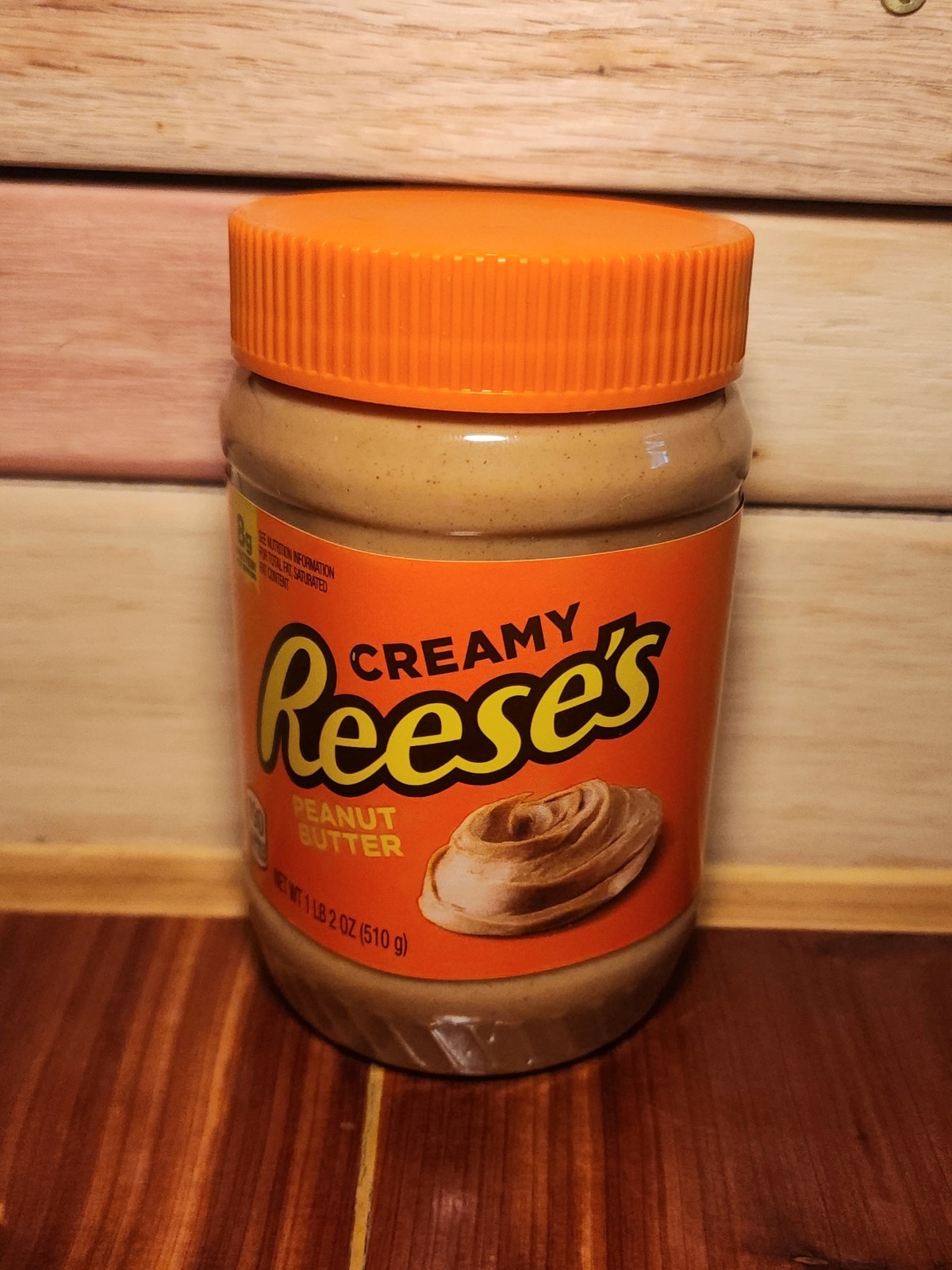 New Reese’s Creamy Peanut Butter Spread Sweet 1 lb 2 oz Jar