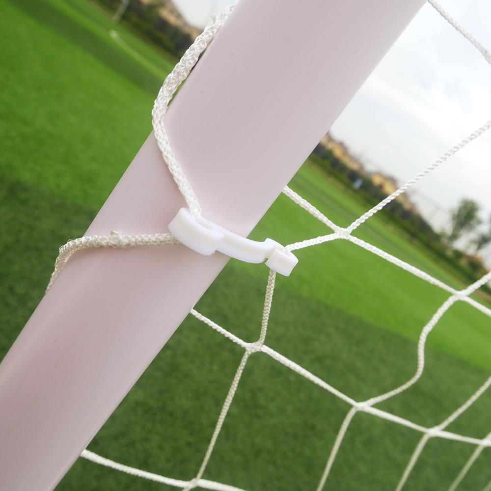 Portable Soccer Goal Net PVC Frame Backyard Football Training Set 8x5 FT