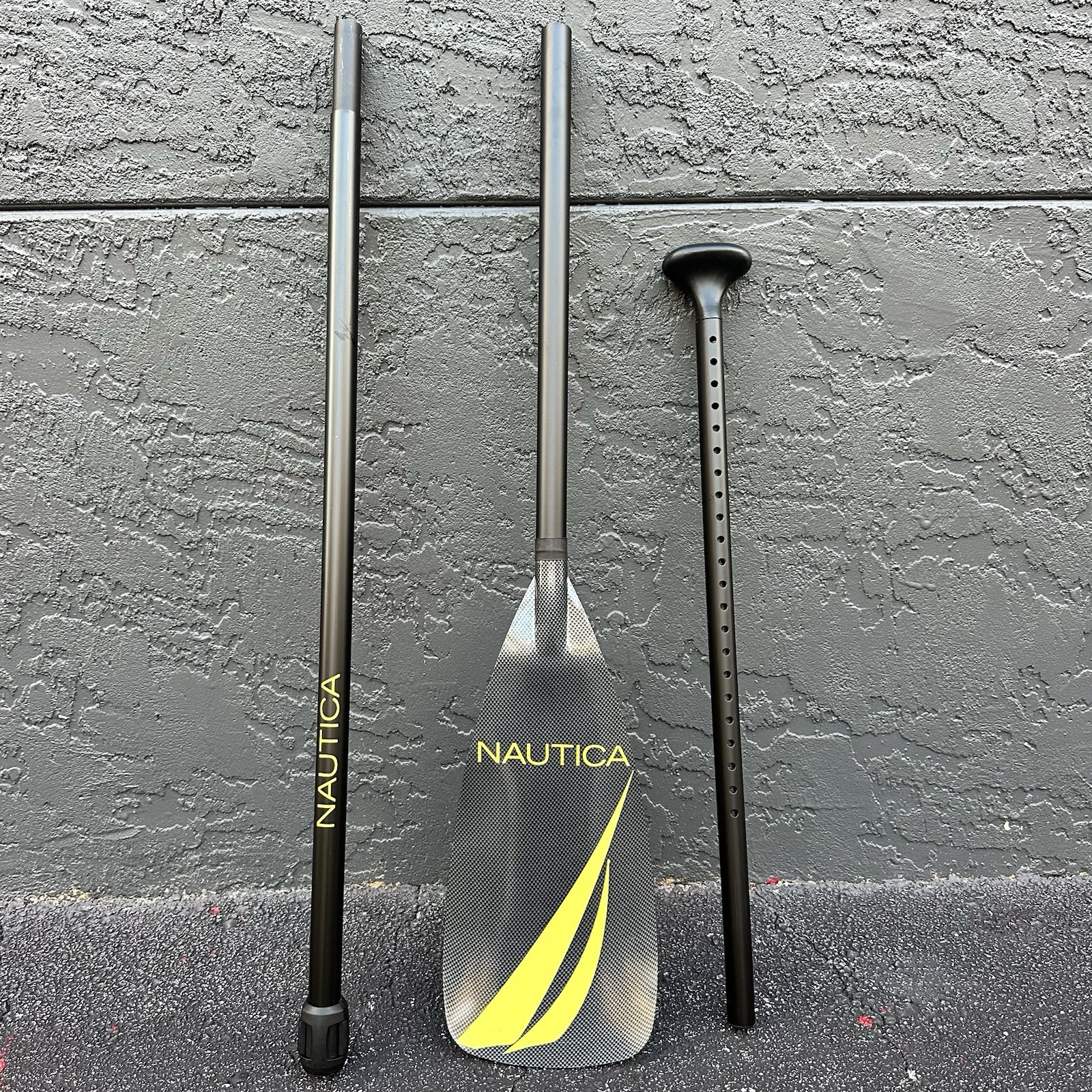 NAUTICA 3-Piece Adjustable Floating SUP Paddle – New – Stand Up Paddleboarding