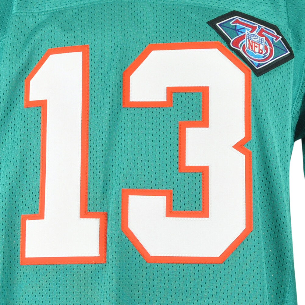 NFL Mitchell & Ness Throwback Miami Dolphins Dan Marino #13 94 Teal Jersey