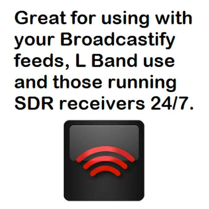 RTL-SDR radio receiver (TCXO) RTL2832U + R820T2 Fan/Thermal cooled unit