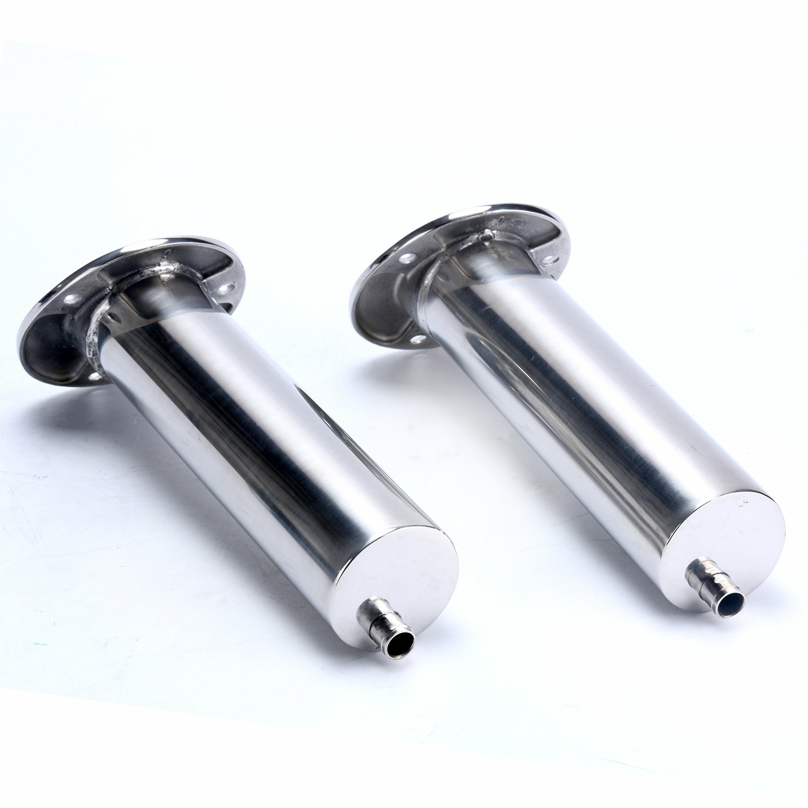 Amarine Made 2 Pack 30 Degree 316 Stainless Steel Flush Mount Fishing Rod Holder