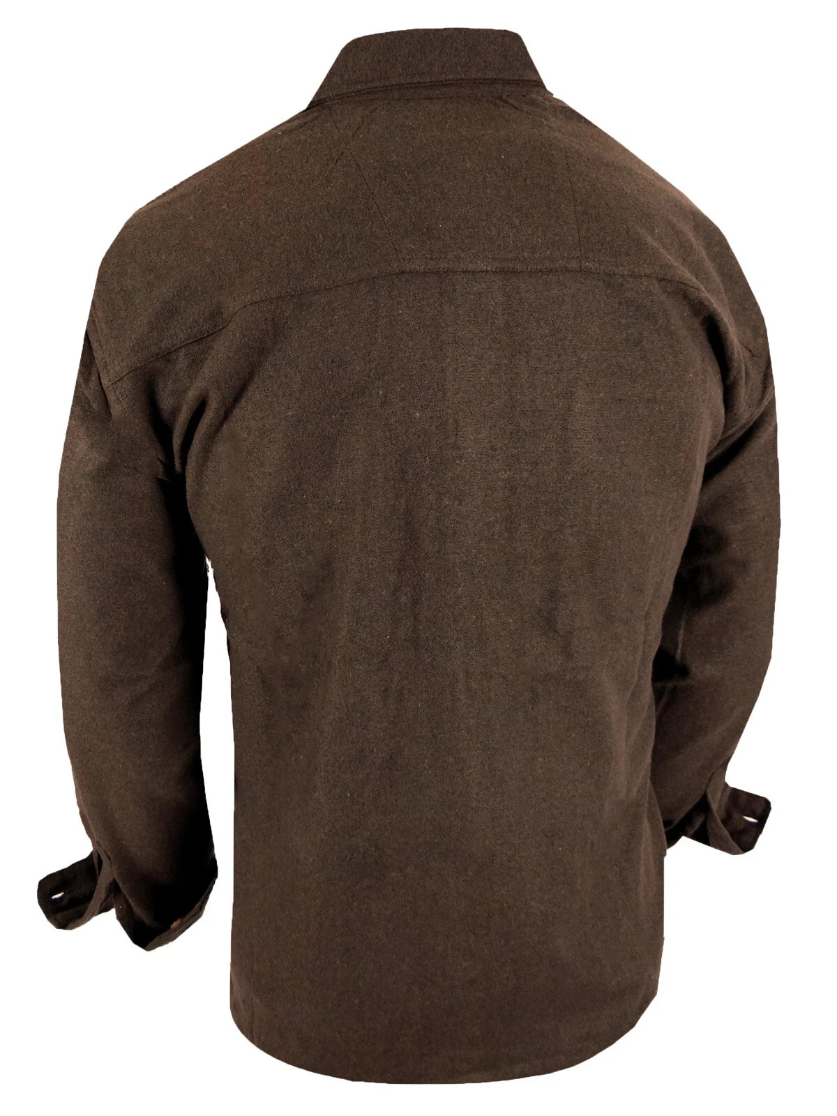 Chamois Shirt Men's Flannel Work Shirt Button Pocket True Fit