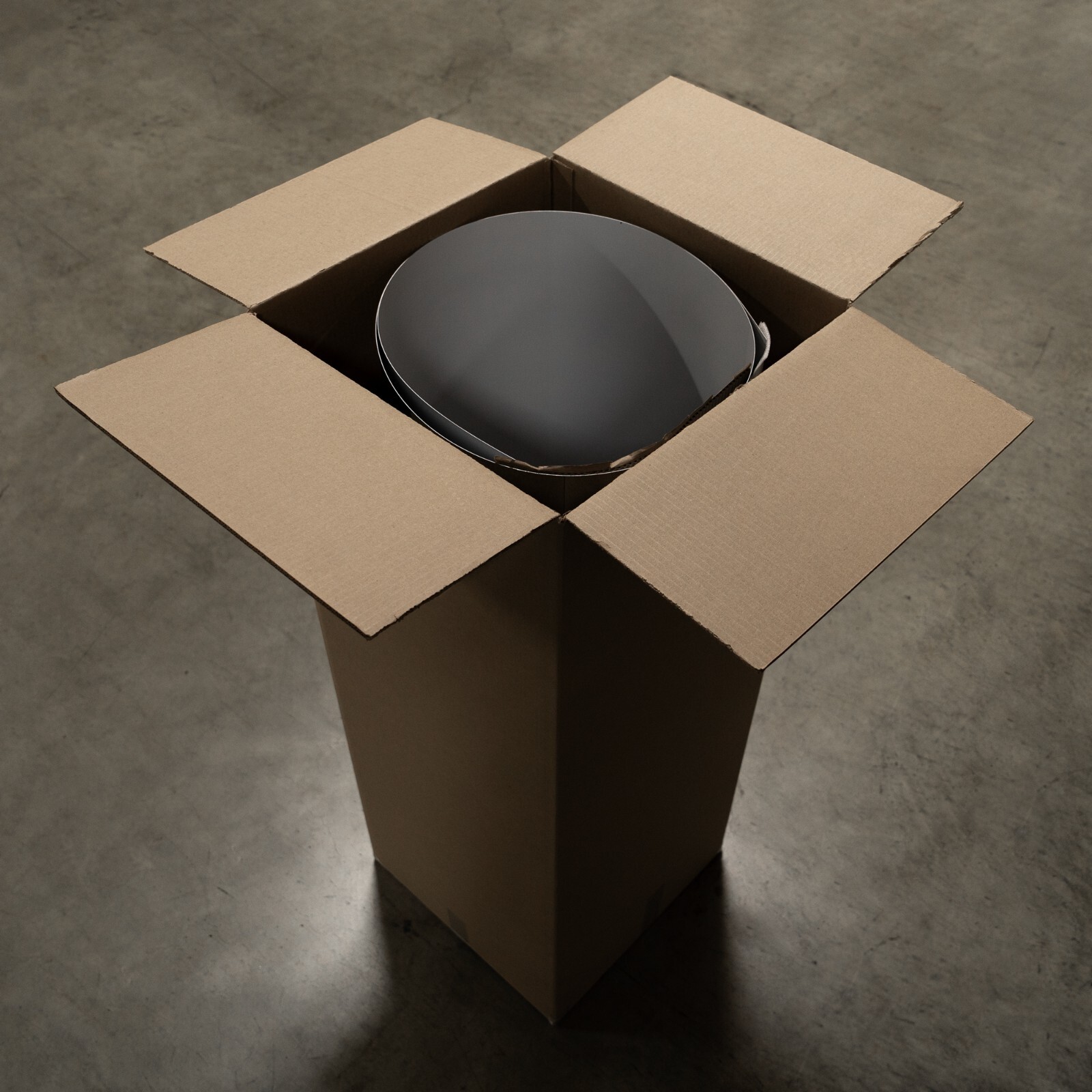 Black Trailer Skin Panel, .032 x 49" x 96" - 1 PC