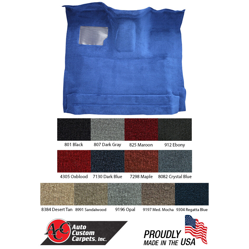 1987-96 Ford F-150 F-250 F-350 Standard Cab Carpet - SEE DESCRIPTION FOR FITMENT