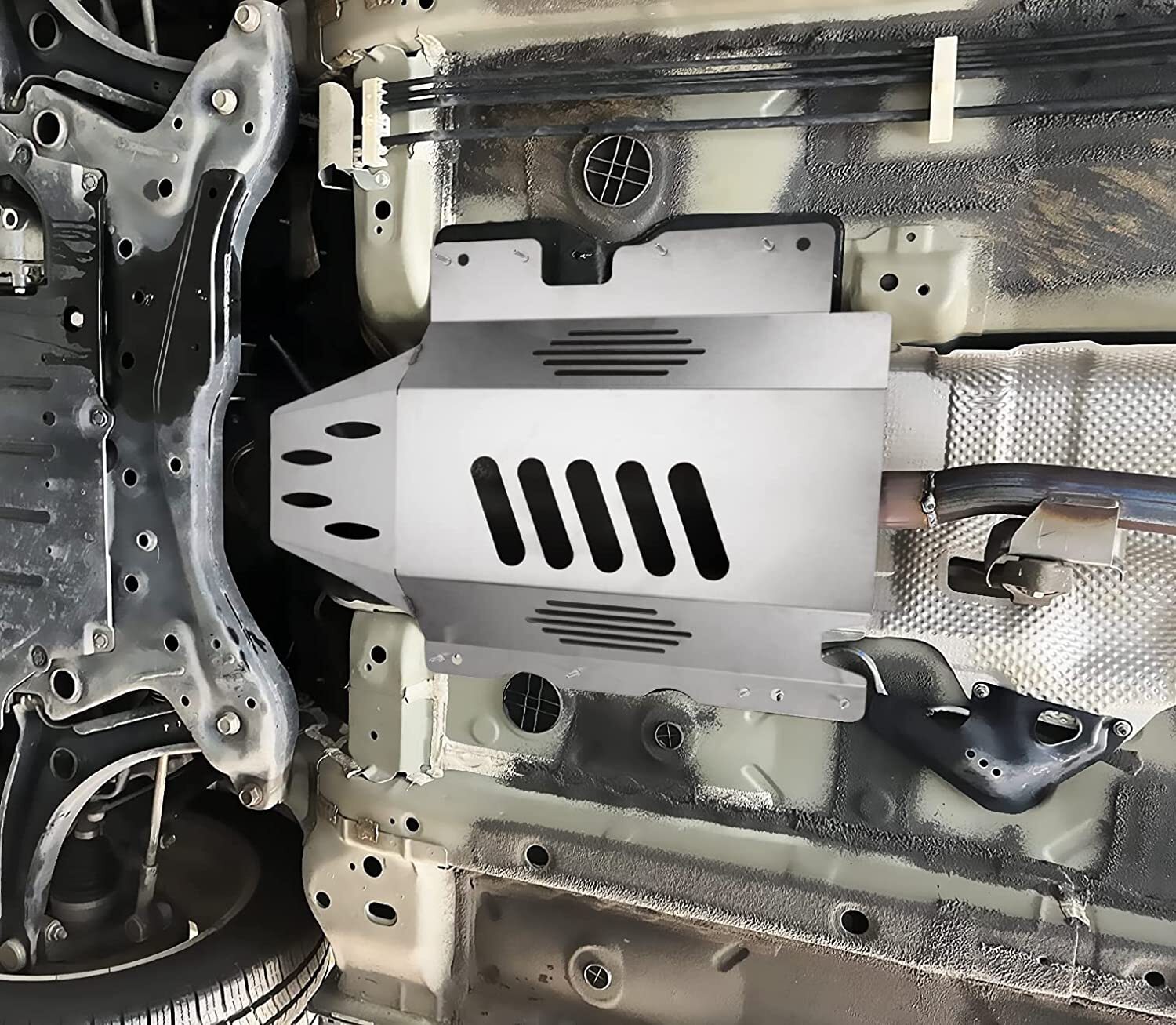 For 2015-2022 Mitsubishi Outlander Sport Catalytic Converter Anti Theft Shield