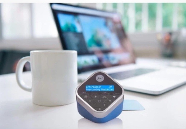 Joel Osteen Inspiration Audio Cube With Sermons and Affirmations-BT Speaker