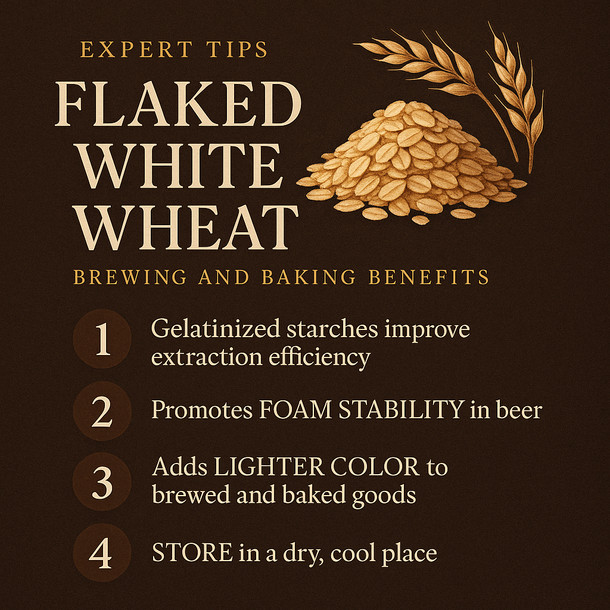 Briess Flaked White Wheat 10 lb