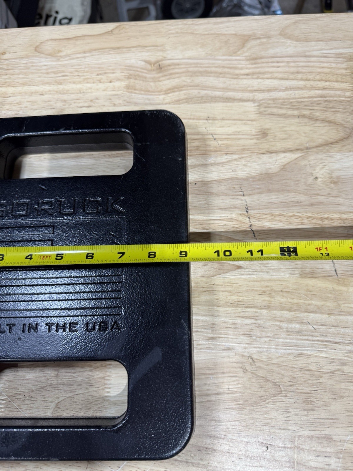 Goruck 30Lb Ruck Plate Black Weight Plate
