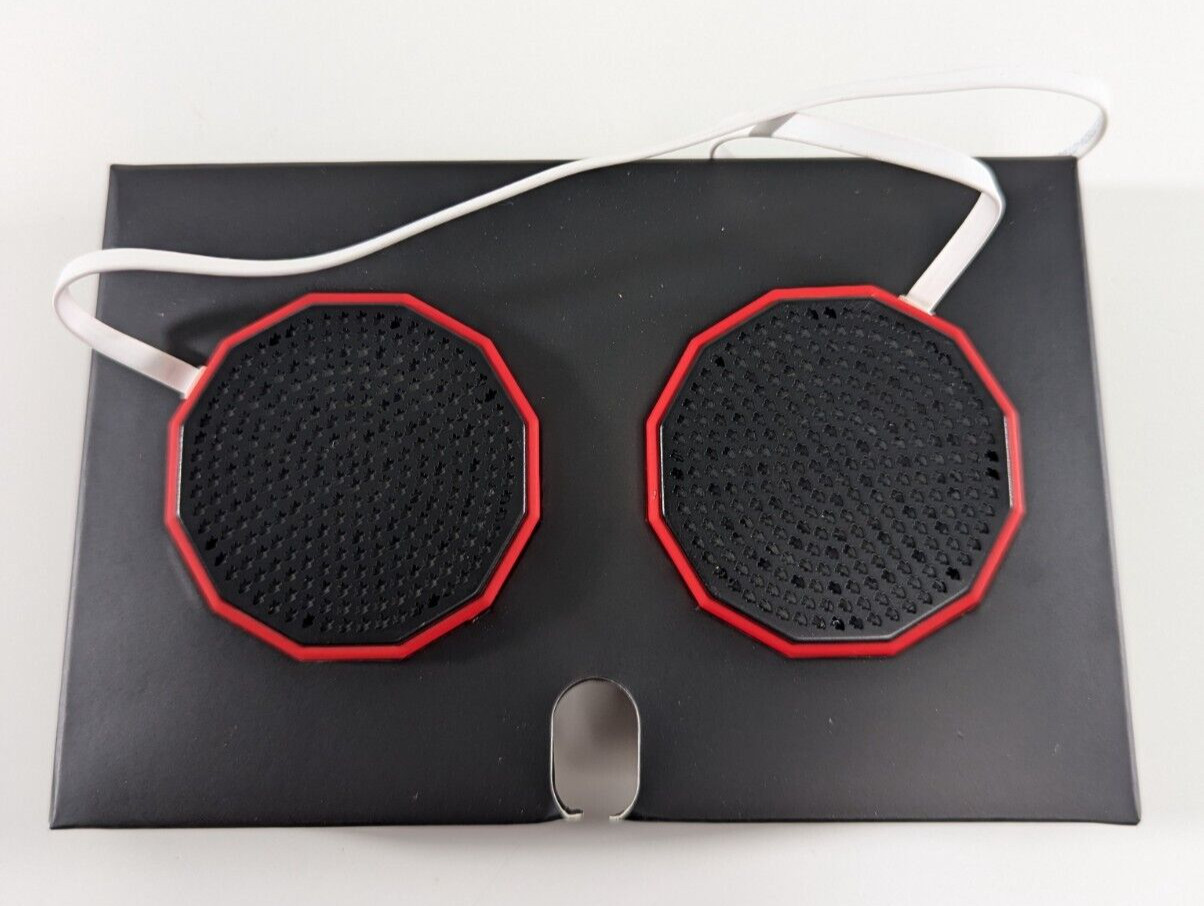 Outdoor Tech Chips 3.0 Wireless Helmet Audio Headset Easy One Touch Red OT0054