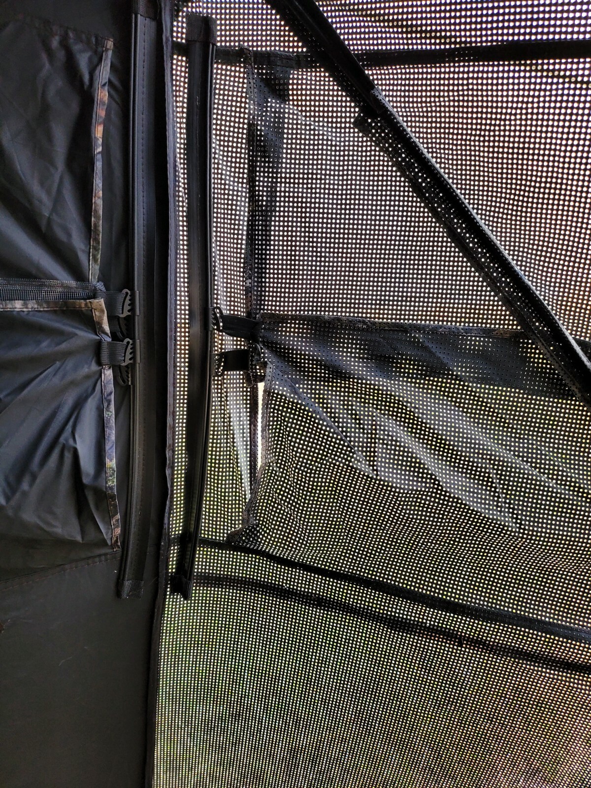 Sports Afield 180 Degree See Through Mossy Oak Camo Ground Blind w/ Chair