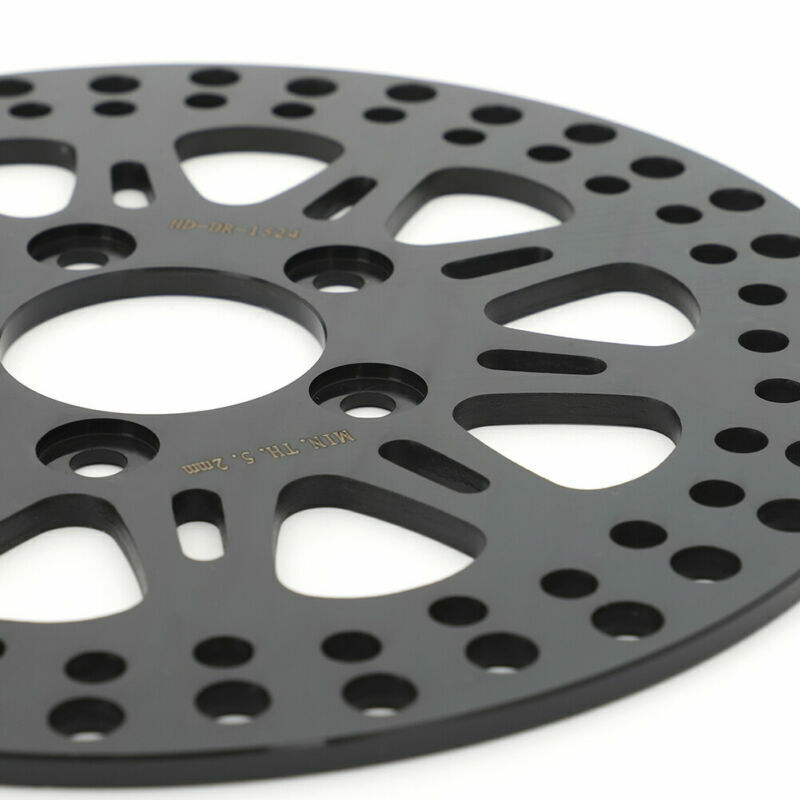 Front Rear Brake Rotors Pads for Harley Sportster XL883 XL1200 Iron Custom 14-20