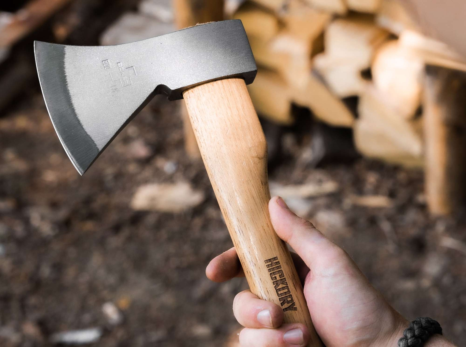 20" Boker Plus Appalachian Axe Big 1055 Blade Hickory Handle Hatchet ✔️09BO255