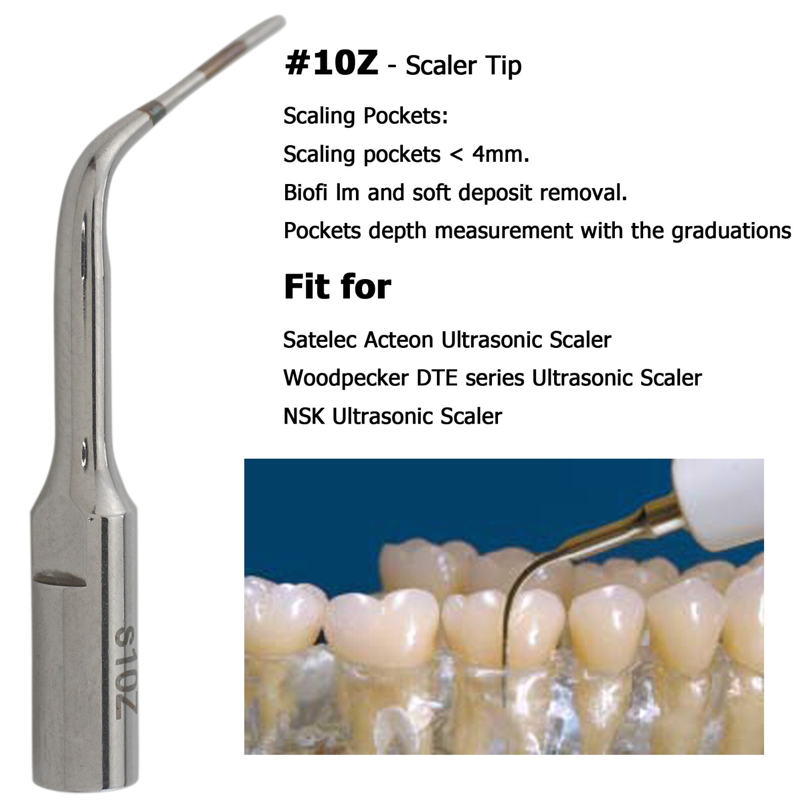 Dental Ultrasonic Satelec Piezo Scaler Tips ACTEON Piezotome Cube Surgery Tips