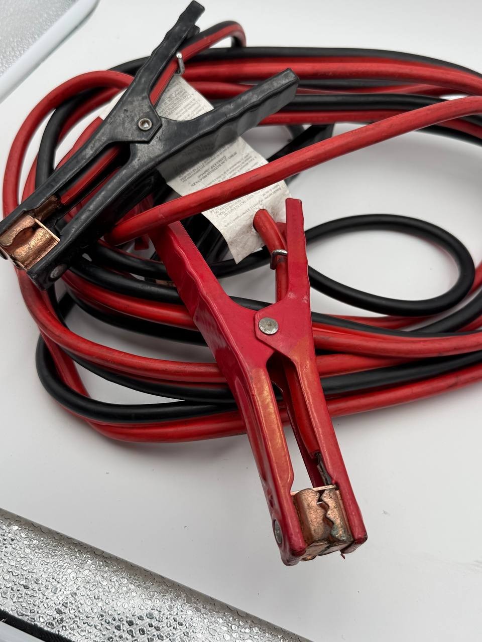 12FT 8 GAUGE 250AMP Heavy Duty Car Battery Booster Cables Emergency Power Jumper