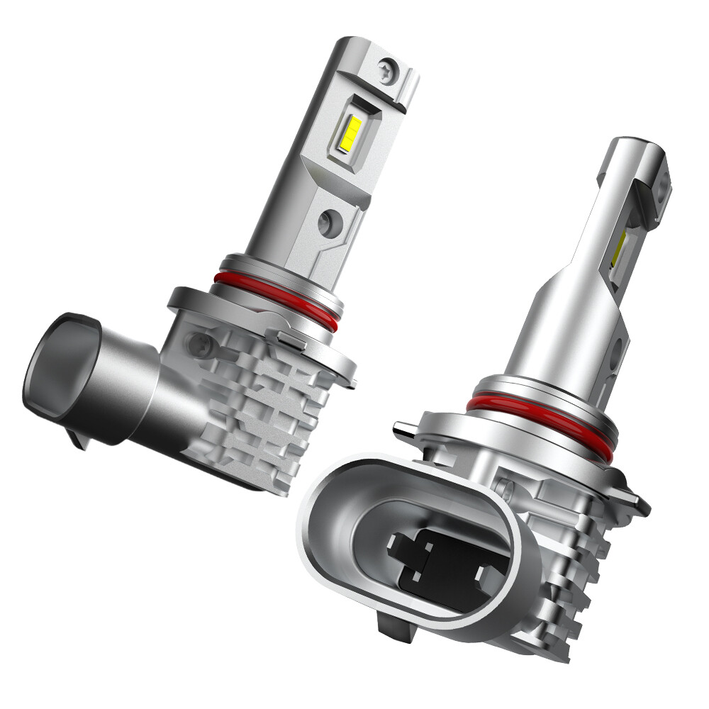 4x AUXITO 9005 9006 LED Combo Headlight Bulbs High Low Beam Kit Extremely White