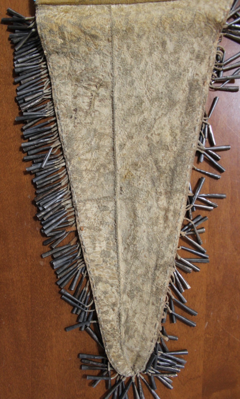 VERY LARGE Vintage Plains Tab Bag with Cones