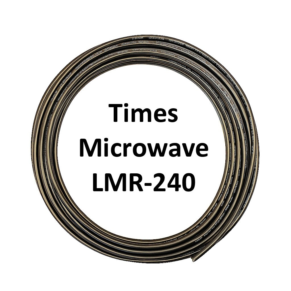 Times Microwave LMR-240 100' No Connectors 50 Ohm Coax Cable - Best Deal!