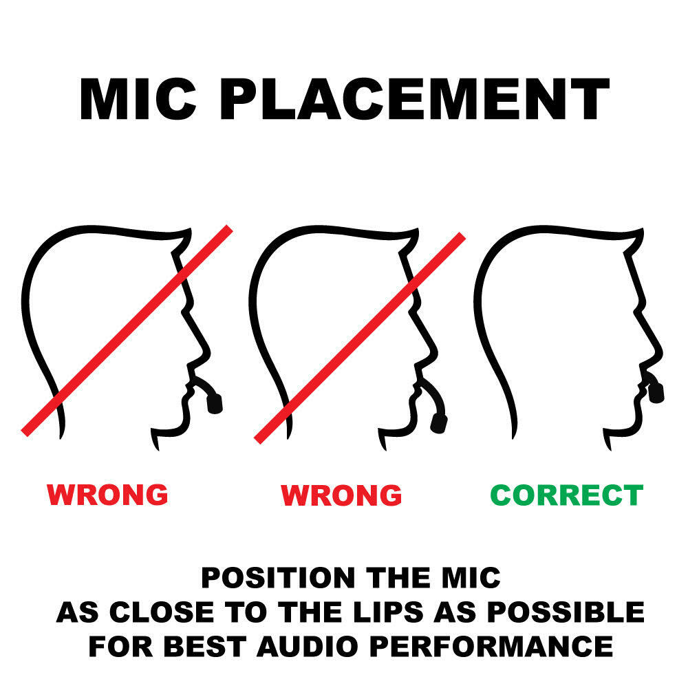 Rugged Radios H41 Headset w/ Motorola Adapter Racing Electronics Communications
