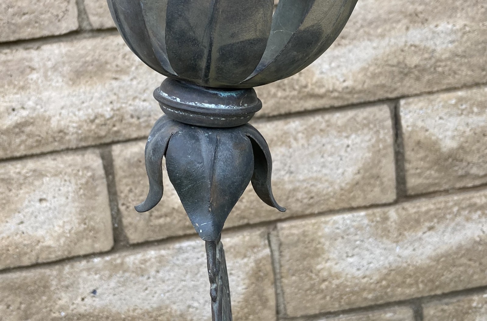 Antique Gothic Light Fixture Lamp Part Gas ? Electric ? Indoor Outdoor Lighting