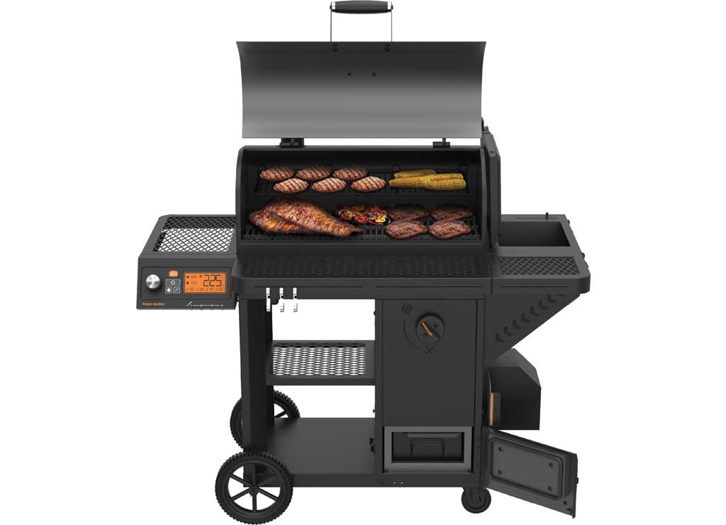 Oklahoma Joe's 25203115 Tahoma 900A DLX Auto-Feed Charcoal Smoker/Grill w/Wi-Fi
