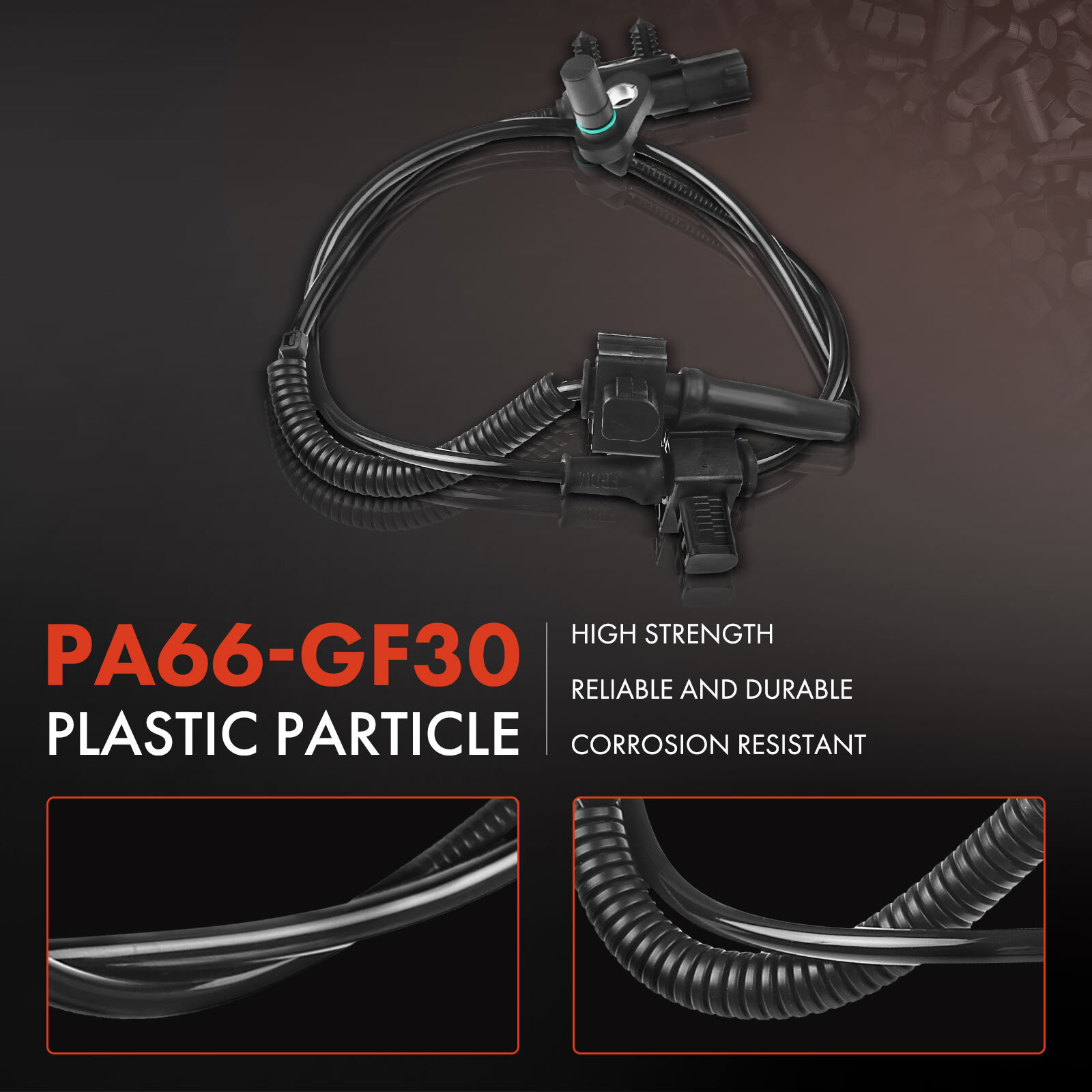 4x Front & Rear ABS Wheel Speed Sensor for Chevy Impala 2014-2018 2020 Malibu