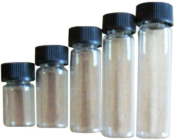 2 Pack of Gold Pan Panning Sniffer Snuffer Bottle, Glass Vials & More