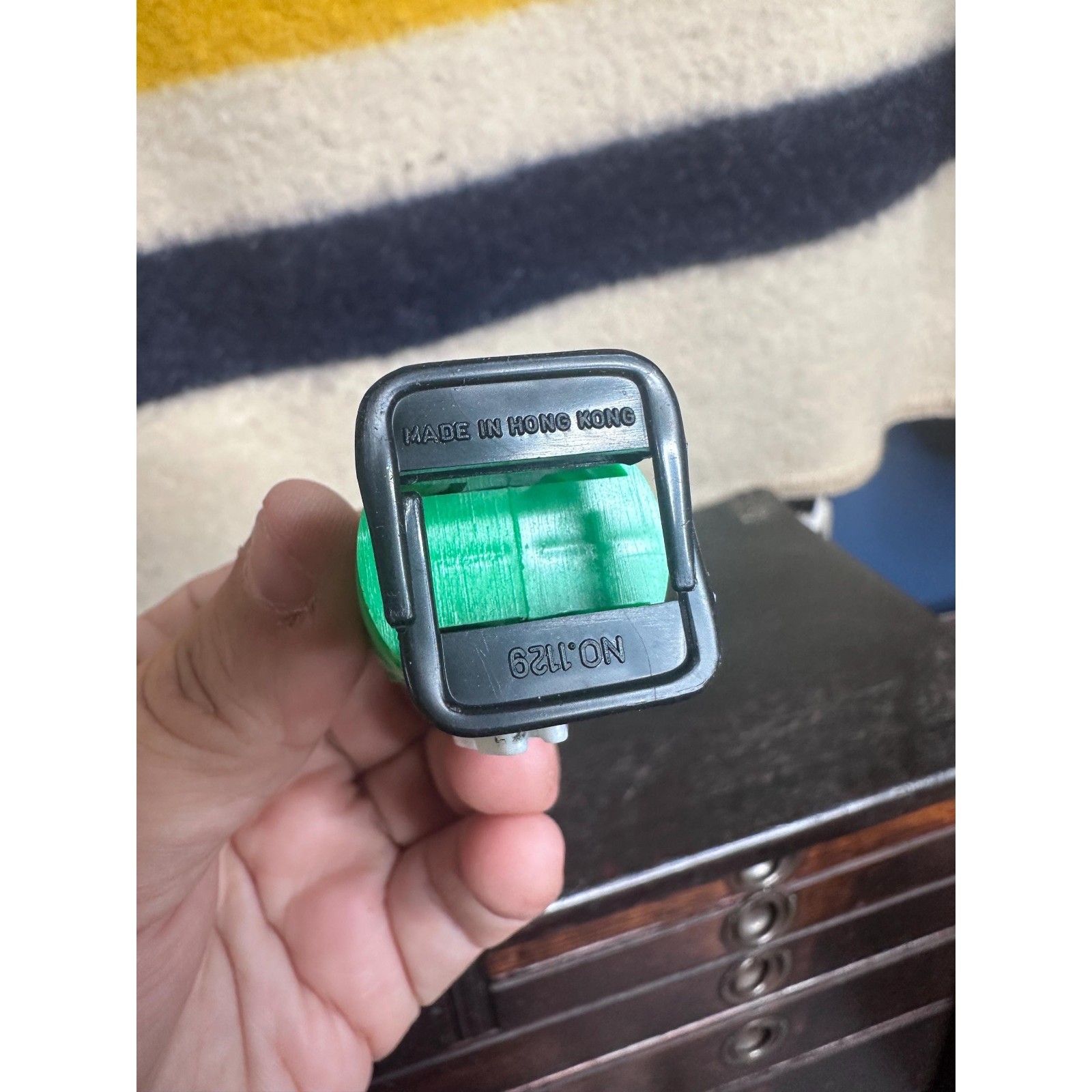 Vintage 1980s Working T-NEE Wind-Up Walking Robot in Original Box