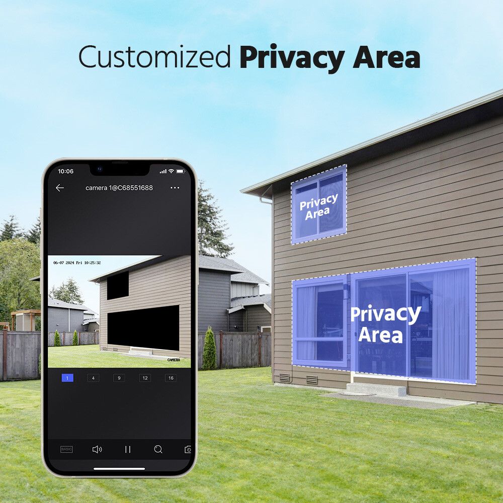 ANNKE 8CH 3K Lite H.265+ DVR Recorder For Surveillance Security Camera System