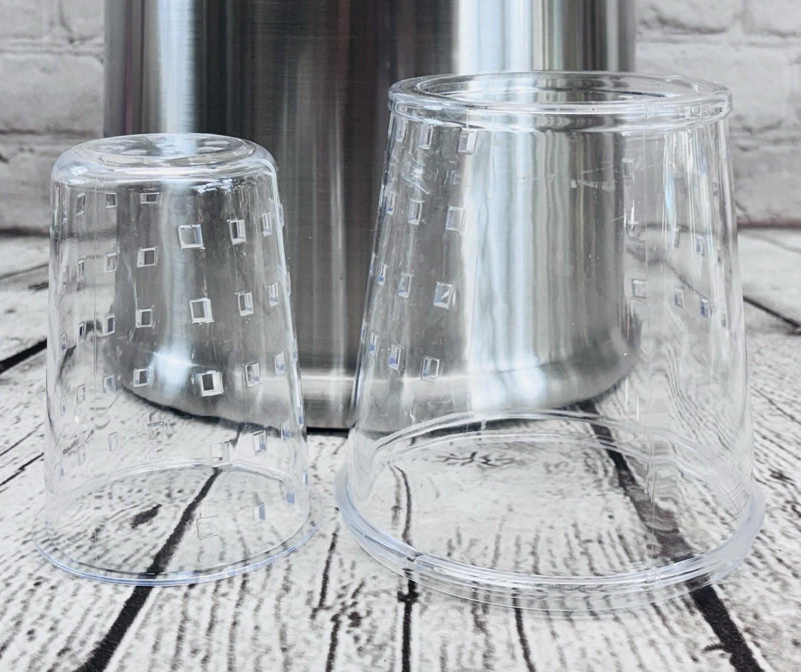 Service Ideas 3-Gallon Beverage Dispenser Stainless Steel Base Infuser Lid