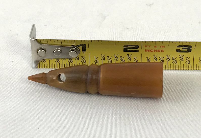 Primitive Horn Powder Measure - Honey Color