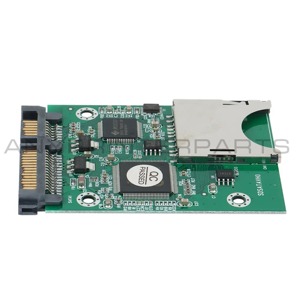 SD or TF Card To 22pin 7+15 SATA Converter Expansion Mini Card Adapter