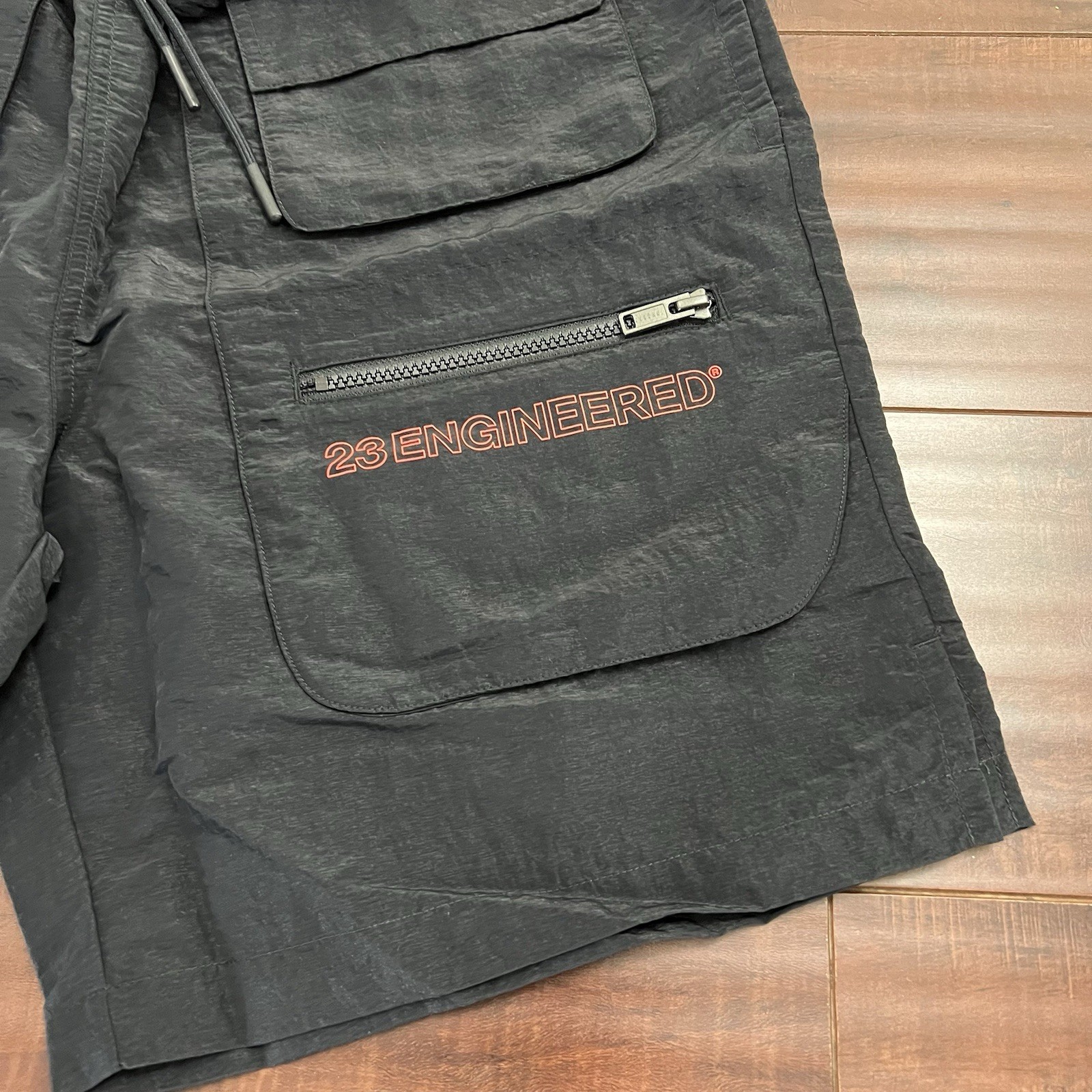 Nike Air Jordan 23 Engineered Utility Multi Pocket Shorts CN7298-011 Mens Size L