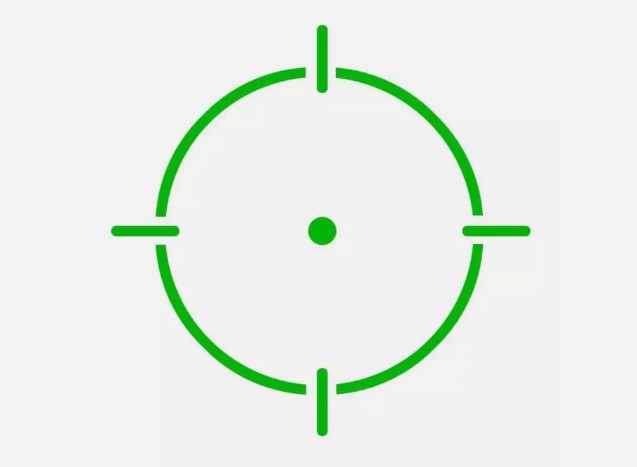 Holosun SCS MOS Green Multi-Reticle 2MOA&32MOA Circle Dot Reflex Sight SCS-M-GR