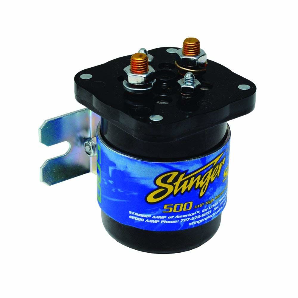 NEW STINGER SGP35 500 AMP RELAY BATTERY ISOLATOR for CAR AUDIO AMPLIFIER SYSTEMS