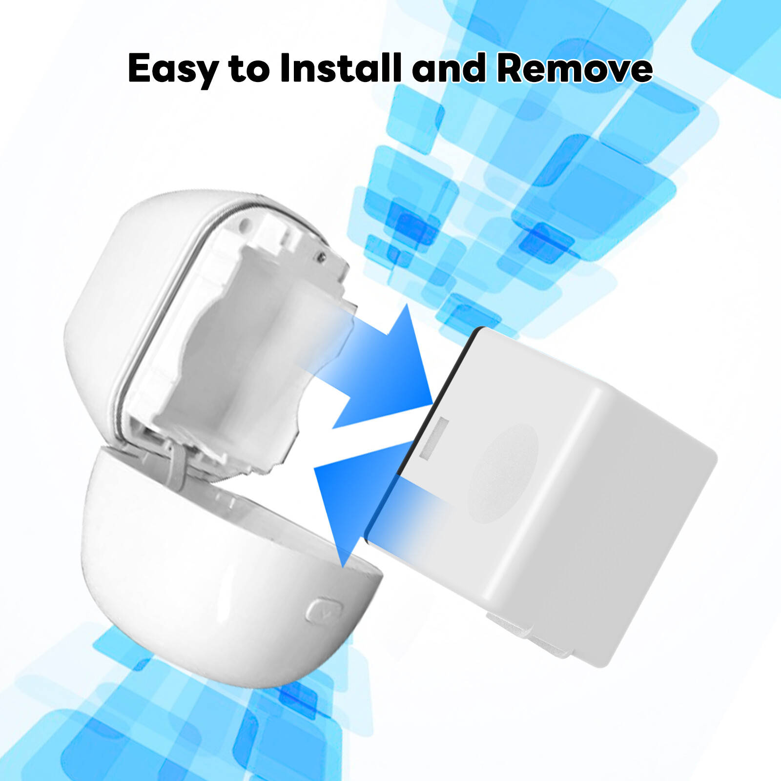 2 Pack 3000mAh Extra Rechargeable Battery for ARLO PRO, PRO 2 Camera VMA4400