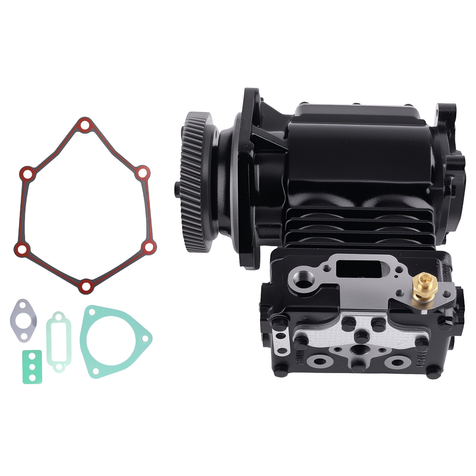 Air Brake Compressor for Detroit Diesel 60 12.7 Freightliner 2004 R23522123