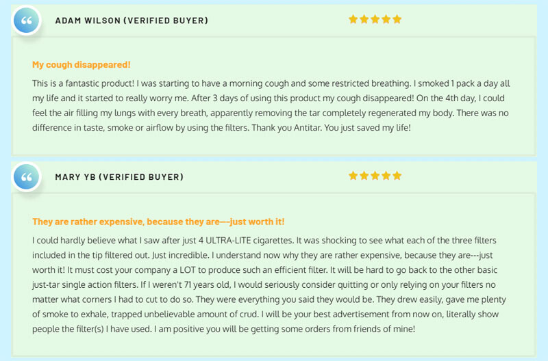 [BUNDLE-2] ANTI TAR® TripleGuard Cigarette Holder Tar Trap Filter Tips