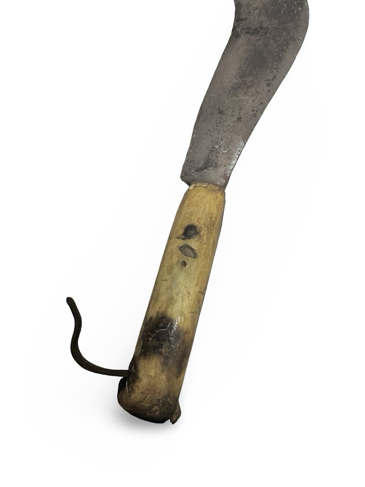 Vintage Billhook Curved Blade Machete Sickle Tobacco Knife Tool Farm 12”