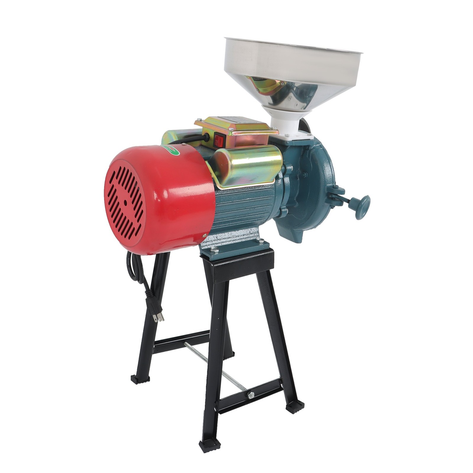 For Corn Wheat Feed Flour Grain Mill 3000W 110V Electric Grinder Grain Mill US