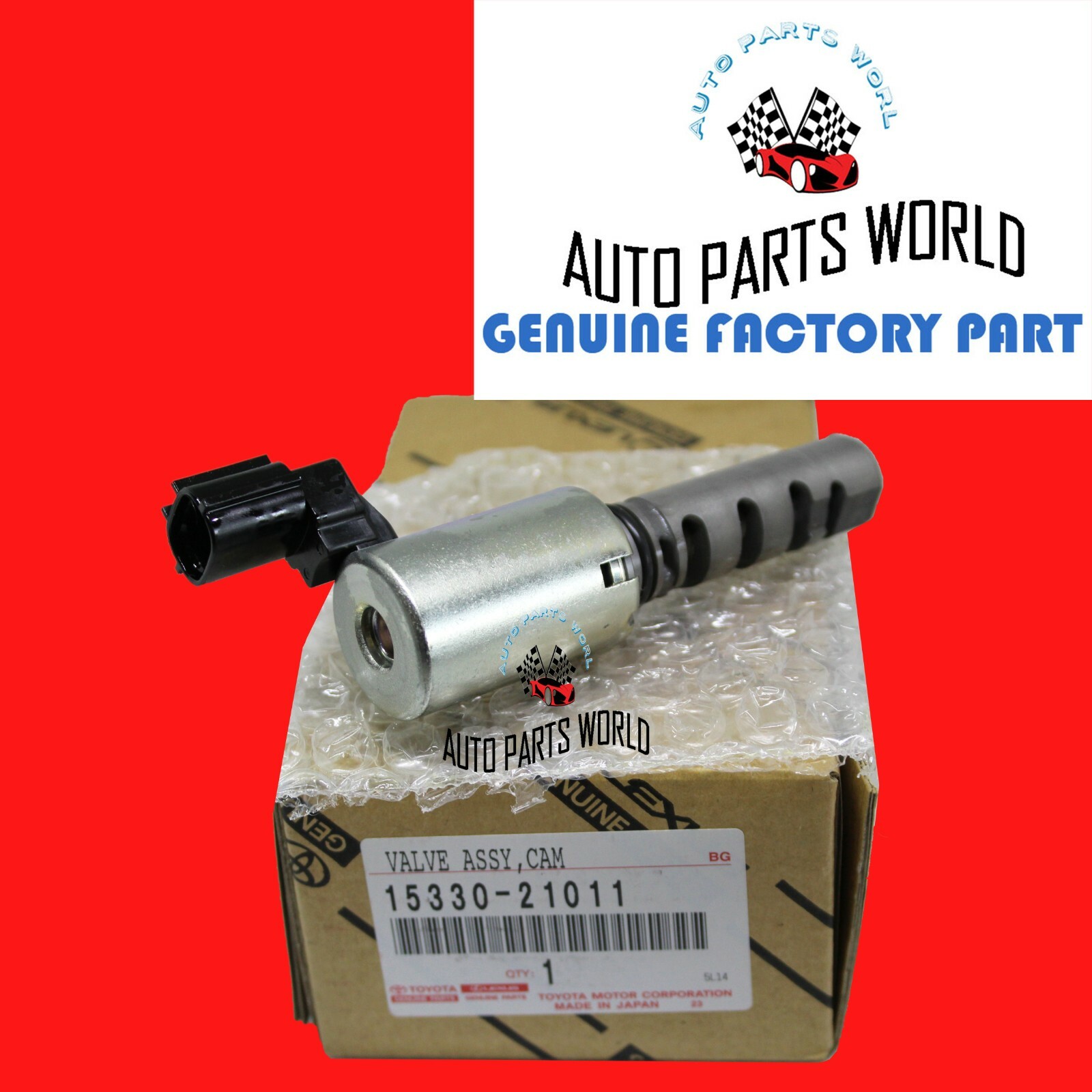 GENUINE TOYOTA YARIS PRIUS xA xD CAM 1.5L TIMING OIL CONTROL VALVE 15330-21011
